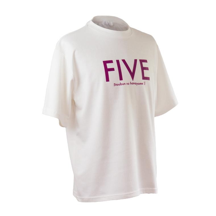 FIVE TシャツWHITE＜二乃＞