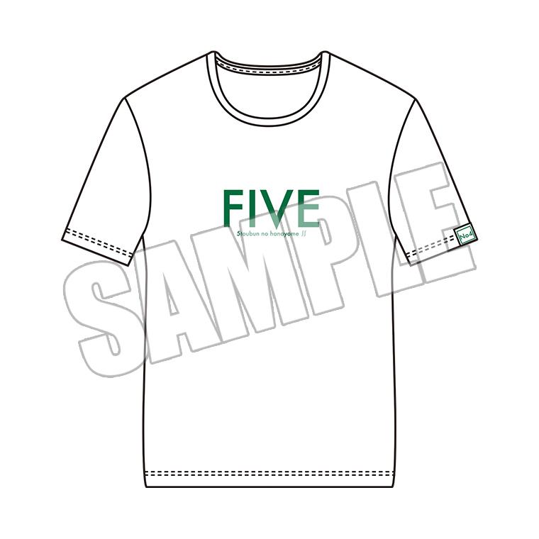 FIVE TシャツWHITE＜四葉＞