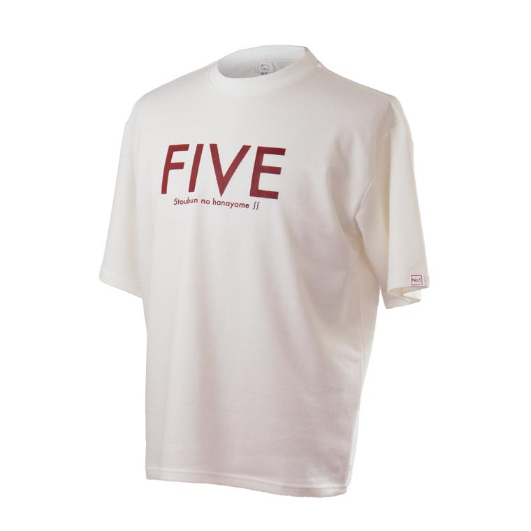 FIVE TシャツWHITE＜五月＞