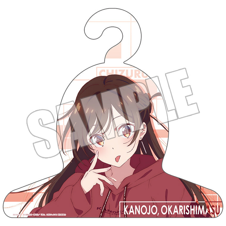 KANOKARIパーカーGRAY＜千鶴＞キャラハンガー付き