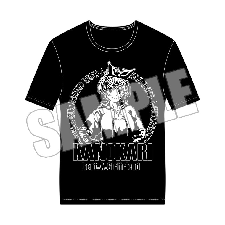 KANOKARI TシャツBLACK＜瑠夏＞